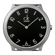  Shop Authentic Calvin Klein Minimal Black Dial Silver Mesh Bracelet Watch for Men - K3M51151 - Luxxuri