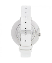  Shop Authentic Calvin Klein Rise White Grey Dial White Leather Strap Watch for Women - K7A231L6 - Luxxuri