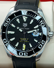  Shop Authentic Tag Heuer Aquaracer Black Dial Watch for Men - WAY201A.FT6142 - Luxxuri