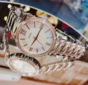  Shop Authentic Guess Park Ave Silver Dial Two Tone Steel Strap Watch for Women - W0636L1 - Luxxuri