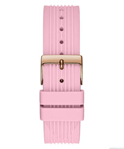  Shop Authentic Guess Athena White Dial Pink Rubber Strap Watch For Women - GW0030L4 - Luxxuri