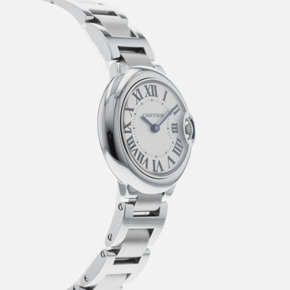  Shop Authentic Cartier Ballon Bleu De Cartier White Dial Silver Steel Strap Watch for Women - W69010Z4 - Luxxuri