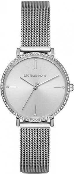  Shop Authentic Michael Kors Darci Quartz Silver Dial Silver Mesh Strap Watch for Women - MK7123 - Luxxuri