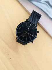  Shop Authentic Michael Kors Jaryn Black Dial Black Stainless Steel Strap Watch for Men - MK8504 - Luxxuri