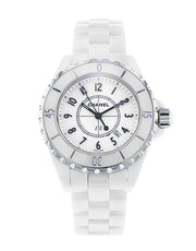  Shop Authentic Chanel J12 Ceramic White Dial White Steel Strap Watch for Women - J12 H0968 - Luxxuri