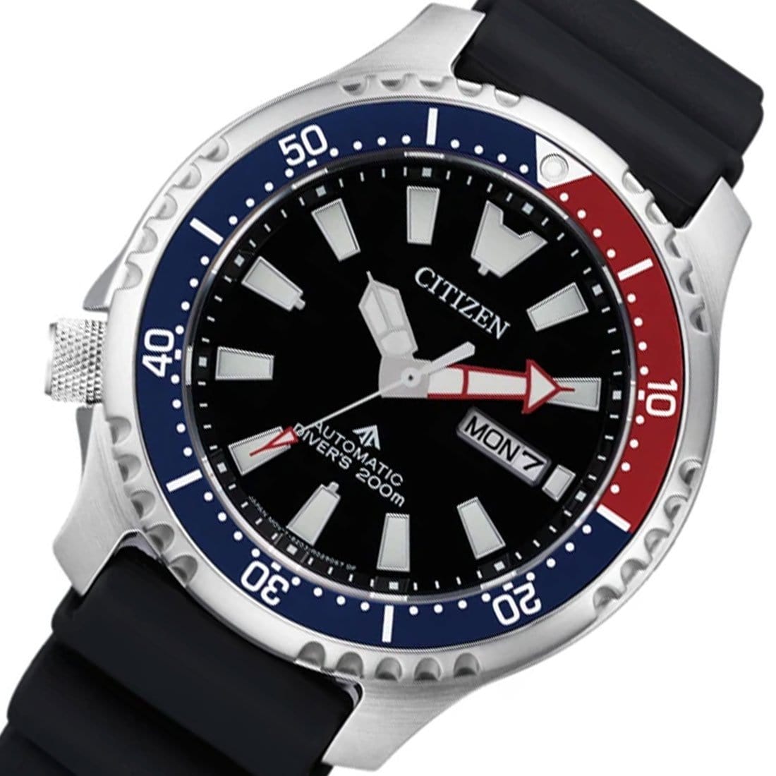  Shop Authentic Citizen Promaster Automatic 200M Diver Fugu Limited Edition Black Dial Black Rubber Strap Watch For Men - NY0110 - Luxxuri