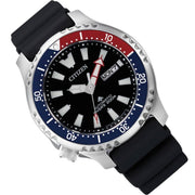  Shop Authentic Citizen Promaster Automatic 200M Diver Fugu Limited Edition Black Dial Black Rubber Strap Watch For Men - NY0110 - Luxxuri