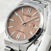  Shop Authentic Citizen x Pantone Automatic Warm Sand Dial Silver Steel Strap Watch For Men - NJ0158-89Y - Luxxuri