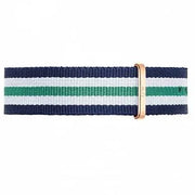  Shop Authentic Daniel Wellington Classic Nottingham White Dial Two Tone NATO Strap Watch For Men - 0108DW - Luxxuri