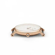  Shop Authentic Daniel Wellington Classy Oxford White Dial Two Tone Nylon Strap Watch For Women - DW00100064 - Luxxuri