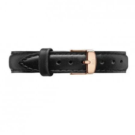  Shop Authentic Daniel Wellington Classy Sheffield White Dial Black Leather Strap Watch For Women - DW00100060 - Luxxuri