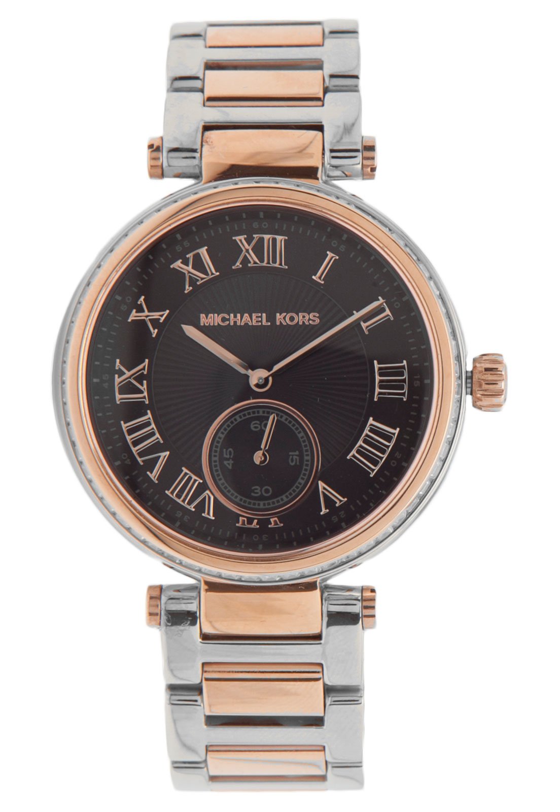  Shop Authentic Michael Kors Skylar Black Dial Two Tone Steel Strap Watch for Women - MK5957 - Luxxuri