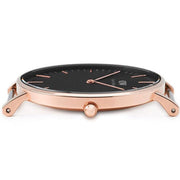  Shop Authentic Daniel Wellington Classic Bayswater Black Dial Black NATO Strap Watch For Men - DW00100277 - Luxxuri