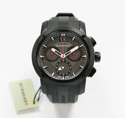  Shop Authentic Burberry The Endurance Chronograph Black Dial Black Rubber Strap Watch For Men - BU9802 - Luxxuri