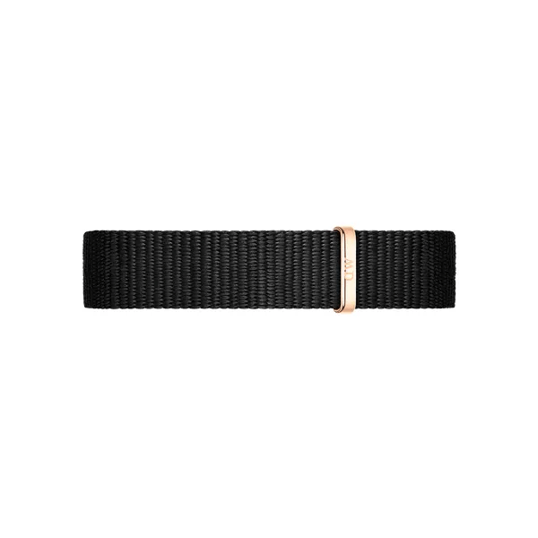 Shop Authentic Daniel Wellington Petite Cornwall Black Dial Black Nylon Strap Watch for Women - DW00100247 - Luxxuri