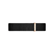  Shop Authentic Daniel Wellington Petite Cornwall Black Dial Black Nylon Strap Watch for Women - DW00100247 - Luxxuri