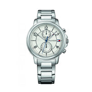  Shop Authentic Tommy Hilfiger Claudia White Dial Silver Steel Strap Watch for Women - 1781819 - Luxxuri