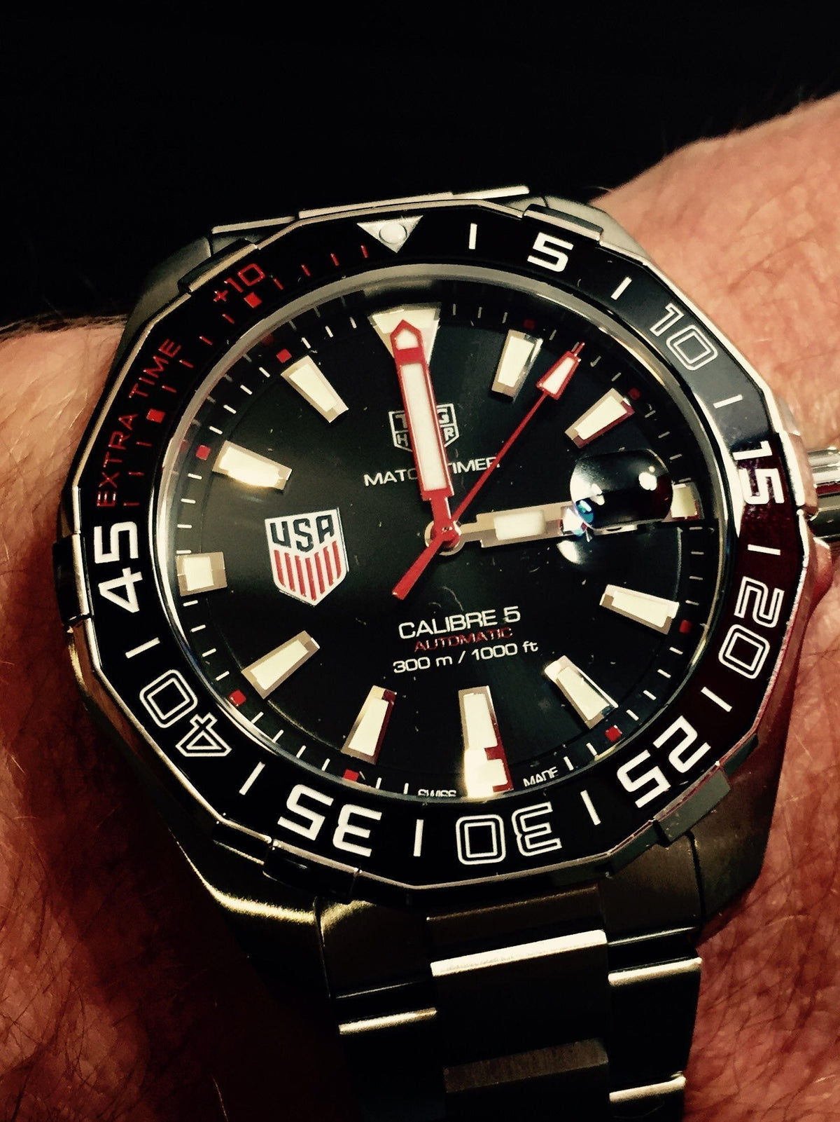  Shop Authentic Tag Heuer Aquaracer Black Dial Watch for Men - WAY201D.BA0927 - Luxxuri