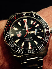 Shop Authentic Tag Heuer Aquaracer Black Dial Watch for Men - WAY201D.BA0927 - Luxxuri
