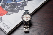  Shop Authentic Seiko Presage Sharp Edged Series Automatic GMT Champagne Dial Silver Steel Strap Watch For Men - SPB273J1 - Luxxuri