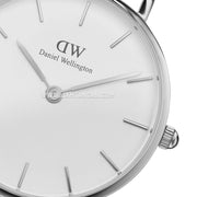  Shop Authentic Daniel Wellington Classic Bayswater White Dial Blue NATO Strap Watch For Men - DW00100276 - Luxxuri