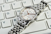  Shop Authentic Mido Baroncelli III Automatic Silver Dial Silver Steel Strap Watch For Women - M7600.4.10.1 - Luxxuri