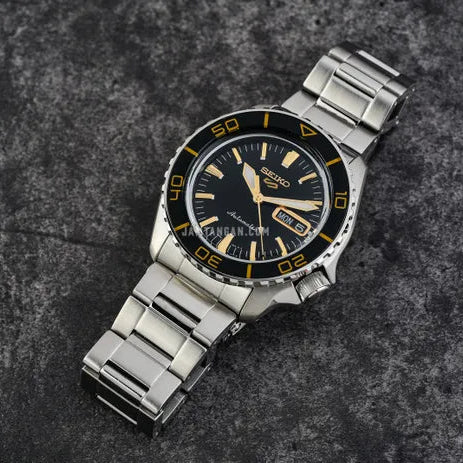  Shop Authentic Seiko 5 Sport Automatic SKX Series Black Dial Silver Steel Strap Watch for Men - SRPK99K1 - Luxxuri