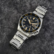  Shop Authentic Seiko 5 Sport Automatic SKX Series Black Dial Silver Steel Strap Watch for Men - SRPK99K1 - Luxxuri