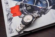  Shop Authentic Seiko Presage Sharp Edged Series Automatic GMT Champagne Dial Silver Steel Strap Watch For Men - SPB273J1 - Luxxuri