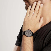  Shop Authentic Hugo Boss Integrity Black Dial Black Mesh Bracelet Watch for Men - 1513813 - Luxxuri