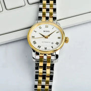  Shop Authentic Mido Baroncelli III Automatic White Dial Two Tone Steel Strap Watch For Women - M7600.9.26.1 - Luxxuri