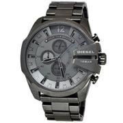  Shop Authentic Diesel Mega Chief Chronograph Grey Dial Gunmetal Men's Watch - DZ4282 - Luxxuri