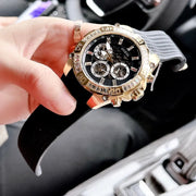  Shop Authentic Guess Trophy Multifunction Black Dial Black Rubber Strap Watch for Men - GW0333G2 - Luxxuri