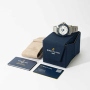  Shop Authentic Breitling Superocean 42mm White Dial Silver Steel Strap Watch for Men - A17366D81A1A1 - Luxxuri