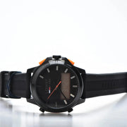  Shop Authentic Tommy Hilfiger Jeans Analog Black Dial Black Silicone Strap Watch For Men - 1791763 - Luxxuri