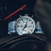  Shop Authentic Tag Heuer Carrera Porsche RS 2.7 Automatic Chronograph White Dial White Nylon Strap Watch for Men - CBN2016.EB0275 - Luxxuri