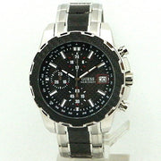  Shop Authentic Guess Octane Chronograph Black Dial Two Tone Steel Strap Watch for Men - W1046G1 - Luxxuri