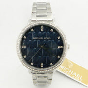  Shop Authentic Michael Kors Pyper Blue Dial Silver Steel Strap Watch For Women - MK4671 - Luxxuri
