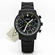  Shop Authentic Fossil Goodwin Chronograph Black Dial Black Steel Strap Watch for Men - FS5413 - Luxxuri