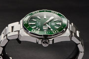  Shop Authentic Tag Heuer Aquaracer Green Dial Watch for Men - WAY201S.BA0927 - Luxxuri