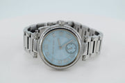  Shop Authentic Michael Kors Skylar Quartz Blue Dial Silver Steel Strap Watch For Women - MK5988 - Luxxuri