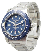  Shop Authentic Breitling Superocean 44mm Special Blue Dial Silver Steel Strap Watch for Men - Y17393161C1A1 - Luxxuri