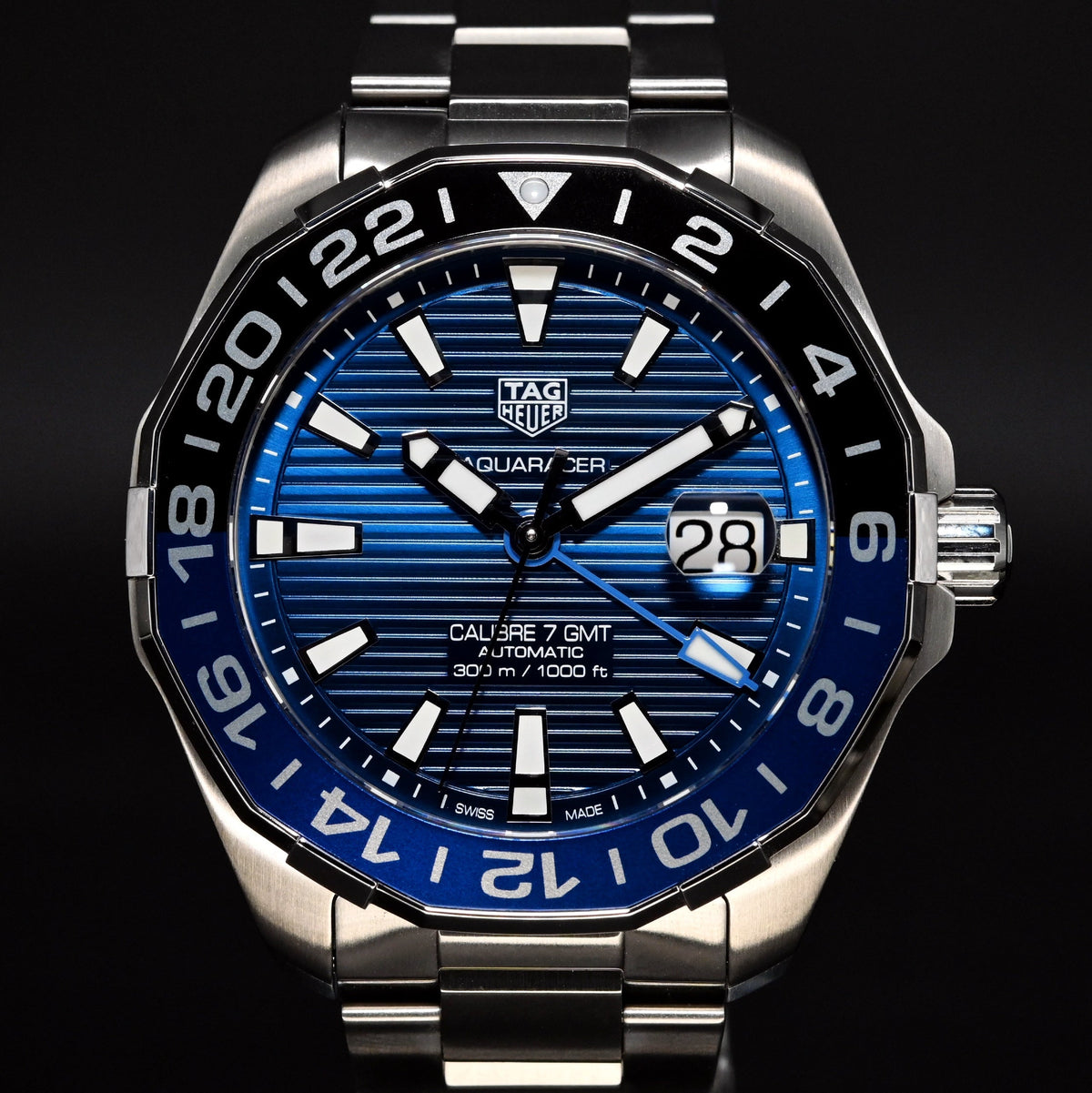  Shop Authentic Tag Heuer Aquaracer Blue Dial Watch for Men - WAY201T.BA0927 - Luxxuri