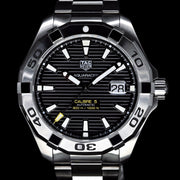  Shop Authentic Tag Heuer Aquaracer Black Dial Watch for Men - WAY2010.BA0927 - Luxxuri
