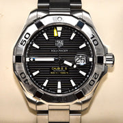  Shop Authentic Tag Heuer Aquaracer Black Dial Watch for Men - WAY2010.BA0927 - Luxxuri