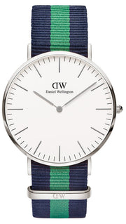  Shop Authentic Daniel Wellington Classic Warwick White Dial Two Tone Nylon Strap Watch for Men - DW00100019 - Luxxuri