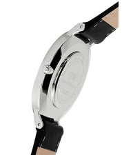  Shop Authentic Daniel Wellington Classic Sheffield White Dial Black Leather Strap Watch For Men - DW00100020 - Luxxuri