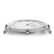  Shop Authentic Daniel Wellington Classic Reading White Dial Black Leather Strap Watch For Men - DW00100028 - Luxxuri