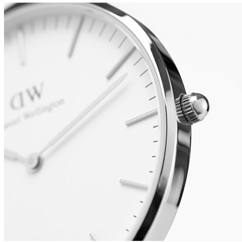  Shop Authentic Daniel Wellington Classic Oxford White Dial Two Tone NATO Strap Watch For Women - DW00100046 - Luxxuri