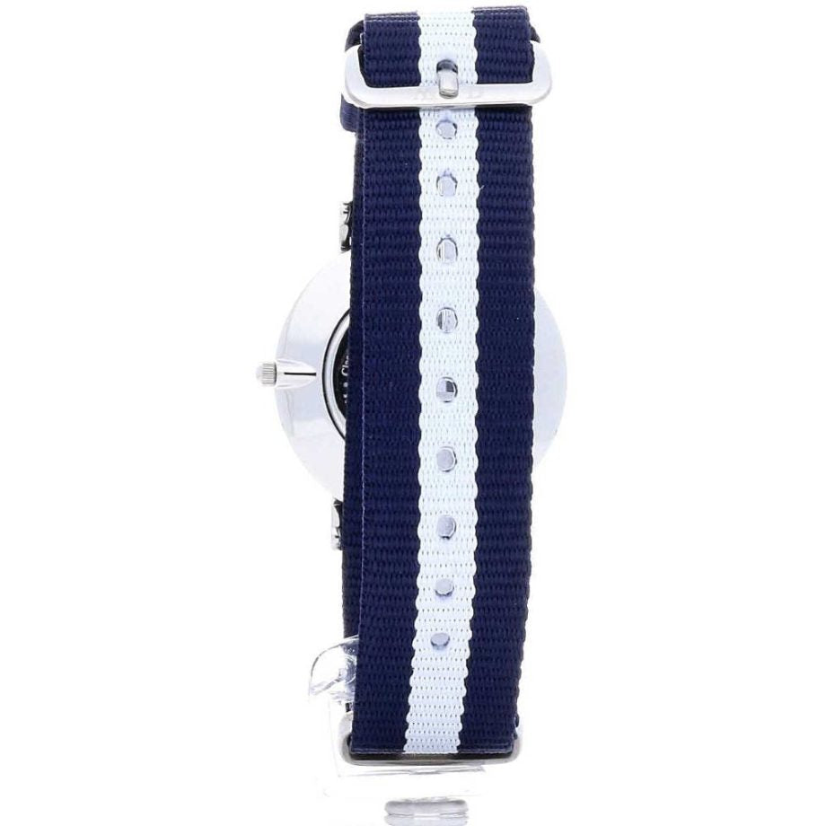  Shop Authentic Daniel Wellington Classy Glasgow White Dial Two Tone Nylon Strap Watch For Women - DW00100082 - Luxxuri
